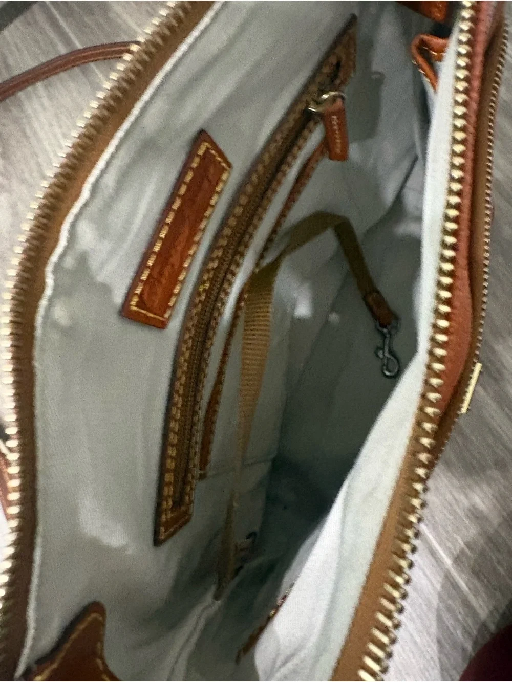 Dooney & Bourke Burnt Orange Texas Longhorn Crossbody Bag